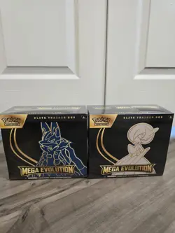 Pokemon Mega Evolution Lucario/Gardevoir ETB - Lot of 2 ( 1 of each) - Sealed - Image 1