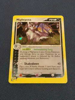 Pokemon TCG Mightyena EX Ruby & Sapphire 10/109 Holo Holo Rare - Image 3