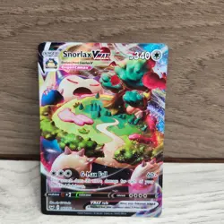 Pokemon TCG Snorlax VMAX 142/202 - Sword & Shield Full Art Ultra Rare Holo - Image 1