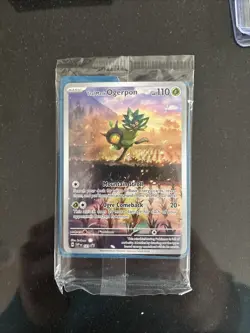 SEALED Teal Mask Ogerpon SVP 123 Twilight Masquerade ETB Promo Pokemon TCG - Image 1