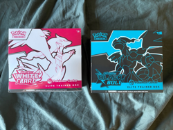 Black Bolt and White Flare Pokemon Center PC ETB SEALED (SEE PHOTOS) - Image 1
