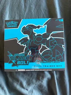 Black Bolt and White Flare Pokemon Center PC ETB SEALED (SEE PHOTOS) - Image 2