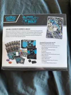 Black Bolt and White Flare Pokemon Center PC ETB SEALED (SEE PHOTOS) - Image 3