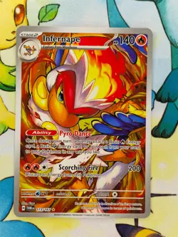 Infernape 173/167 Pokemon Twilight masquerade (TWM) 2024 NM 🔥🔥🔥 - Image 1