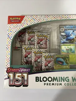 Pokemon Scarlet And Violet 151 Blooming Waters Premium Collection Factory Sealed - Image 3