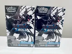 Pokemon Black Bolt Booster Bundle Set of 2 New Sealed - Image 1
