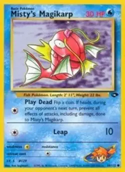 Pokemon Misty's Magikarp (88/133) Gym Challenge NM - Image 1