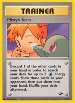 Pokemon Misty's Tears (118/133) Gym Challenge NM - Image 1