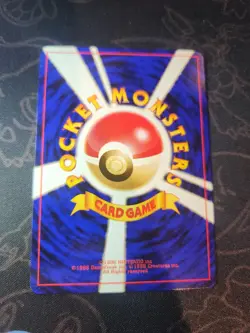 Pokemon Japanese Vending Series 1 (Blue) Caterpie #010 Glossy NM - Image 2