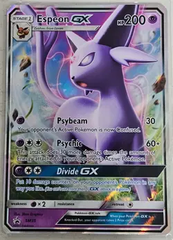 Espeon GX - SM35 Sun & Moon Promos #SM35 (2017) Promo Holo LP/NM Pokemon - Image 1