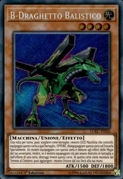 B-Buster Drake - Secret Rare 1st Edition LCKC-IT020 - NM - YuGiOh - Image 1