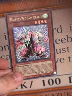 YUGIOH Harpie's Pet Baby Dragon EOJ-EN013 Ultimate Rare Unlimited NAEnhancedU LP - Image 5