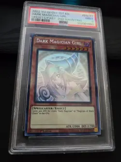 Yu-Gi-Oh! Dark Magician Girl Ghost/Past 2 1st Ed Ghost Rare GFP2-EN177 PSA 9 - Image 2