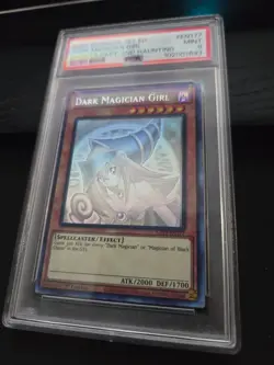 Yu-Gi-Oh! Dark Magician Girl Ghost/Past 2 1st Ed Ghost Rare GFP2-EN177 PSA 9 - Image 3