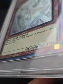 Yu-Gi-Oh! Dark Magician Girl Ghost/Past 2 1st Ed Ghost Rare GFP2-EN177 PSA 9 - Image 5