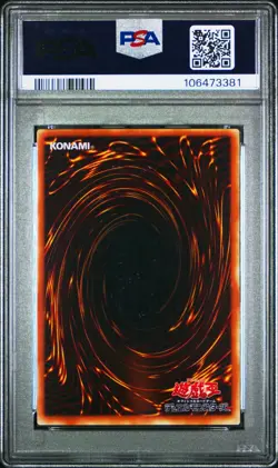 2001 Yu-Gi-Oh! Japanese Dark Magician Girl Premium Pack 4 #P401 PSA 9 MINT - Image 2