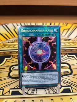 Yugioh Grosalamander-Kreis RA03-DE066 Quarter Century Secret Rare - Image 1