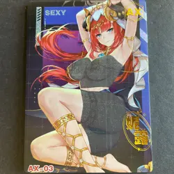 Peach Party AX Card - Goddess Story - Thermal Card - Anime Bikini - Rare AX-03 - Image 1