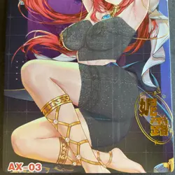 Peach Party AX Card - Goddess Story - Thermal Card - Anime Bikini - Rare AX-03 - Image 2