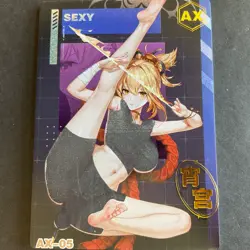 Peach Party AX Card - Goddess Story - Thermal Card - Anime Bikini - Rare AX-05 - Image 1