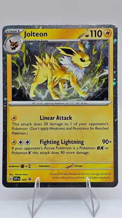 Jolteon - 169 - SV: Scarlet & Violet Promo Cards (SVP) - (Cosmos Holo) - Image 1