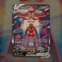 Deoxys VMAX - GG45/GG70 - Pokemon Crown Zenith Galarian Gallery Fan Art Card - Image 1