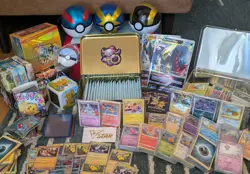 Pokemon Card & Accessory Lot | 1000+ Cards | Tins | Binders | Extras - Image 3