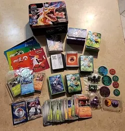 Pokemon Cards Lot - 70+ Bulk Cards Stellar Crown Surging Sparks Plus Accessories - Image 1