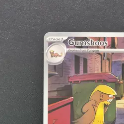 Gumshoos Illustration Rare 153/132 Mega Evolution Pokemon TCG Near Mint Card NM - Image 2
