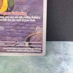 Gumshoos Illustration Rare 153/132 Mega Evolution Pokemon TCG Near Mint Card NM - Image 5