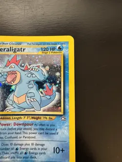 Feraligatr 5/111 Holo Rare Neo Genesis Pokemon Card NM - Image 3