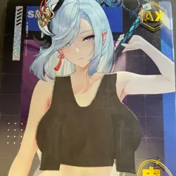 Peach Party AX Card - Goddess Story - Thermal Card - Anime Bikini - Rare AX-02 - Image 3