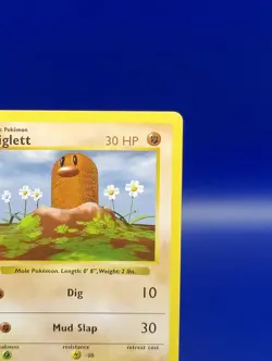 Diglett 47/102 1st Edition Shadowless Base Set Pokemon Card TCG WOTC 1999 NM - Image 5