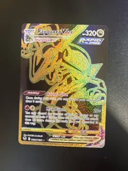 Rayquaza VMAX (Secret) TG29/TG30 Silver Tempest Trainer Gallery Pokemon Card TCG - Image 1