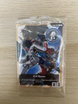 Gundam Card Game EXBP-003 EX Base Bandai Gundam Base Worls Tour 2025 - Image 3