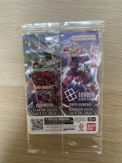 Gundam Card Game EXBP-003 EX Base Bandai Gundam Base Worls Tour 2025 - Image 4
