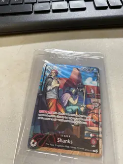 One Piece Shanks Leader PSA Promo Card Exclusive OP09-001 Sealed - Image 2