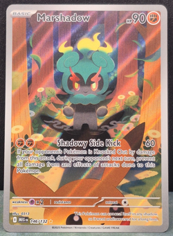 Marshadow Illustration Rare 146/132 Mega Evolution Pokemon TCG Near Mint Card B - Image 1