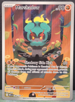 Marshadow Illustration Rare 146/132 Mega Evolution Pokemon TCG Near Mint Card B - Image 2