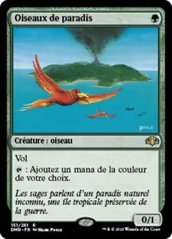 FR/VF Oiseaux de paradis Dominaria Remastered - Birds of Paradise NM MTG DMR - Image 1