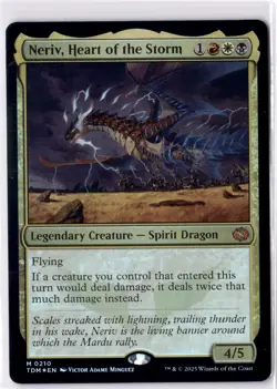 Neriv, Heart Of The Storm NM* FOIL Tarkir: Dragonstorm 0210 mtg -UnltdCards - Image 1
