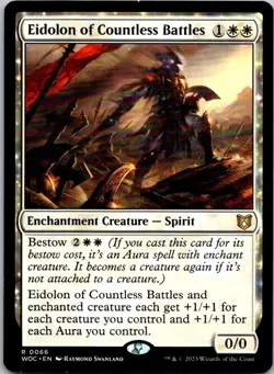 Magic the Gathering HP Eidolon of Countless Battles Wilds Eldraine Commander MTG - Image 1