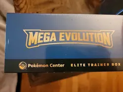 Pokemon TCG Mega Evolution Pokemon Center LUCARIO ETB FACTORY SEALED - Image 2