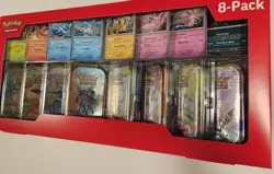 Pokemon TCG Prismatic Evolutions 8 Mini-Tin Bundle w/ Promos (Costco) - Image 2