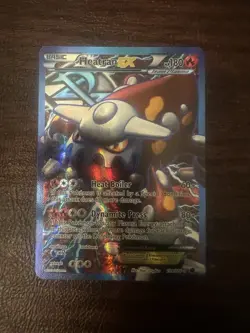 Pokemon 2013 Team Plasma Heatran EX Plasma Freeze #109/116 - Image 1
