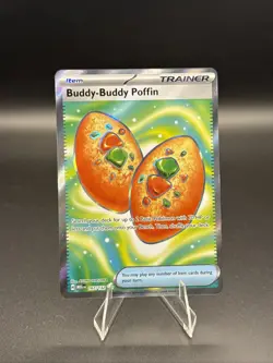 Buddy-buddy Poffin 167/132 Full Art Mega Evolutions Pokemon TCG - Image 1