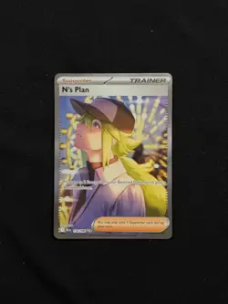 POKEMON - N’s Plan - 170-086 - Special Illustration Rare - S&V Black Bolt - NEW - Image 1