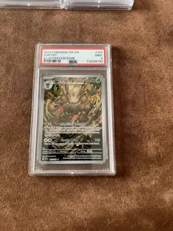 Pokemon Shiftry 163/162 Scarlet & Violet Temporal Forces PSA 9 - Image 1