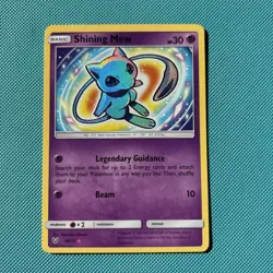 2017 Pokemon SM Shining Legends 40/73 Shining Mew - Image 1