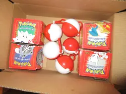 Pokemon Buger King Poke Balls 2nd ed and Topps Picachu Tin - Image 4